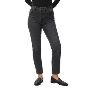 NWOT Everlane The 90's Cheeky Jean Hartford Night Washed Black Size 23 Ankle